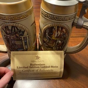 Budweiser Mugs